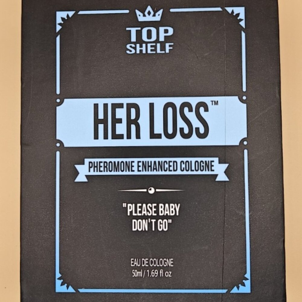 HER LOSS-Pheromone Enhanced Cologne for Men Raw Attraction Confidence 50 ml